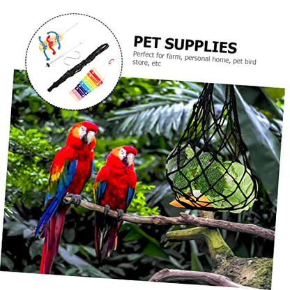 Toyvian 1Set Funny Hanging Chicken Plaything with Foraging for Roosters Materials and Loneliness for Poultry and Other
