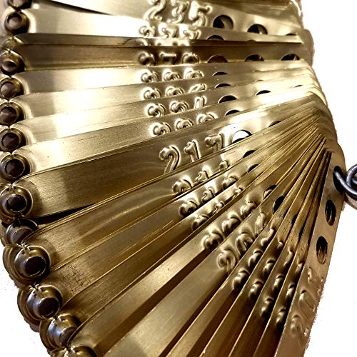 Leg Bands Custom Stamped Brass Chicken Poultry Duck Peacock Leg Rings Identification Rings (200)