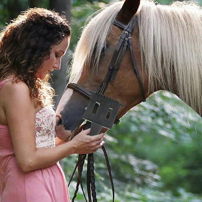 Cattle Grooming Brush Metal Itching Tool for Cows and Sheep Comfortable Grip for Hair Removal and Skin Care for Long-term Use