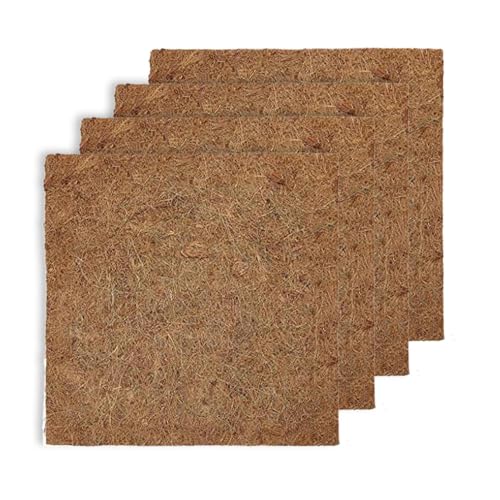 Nesting Mats for Chickens - Hen Liner, Poultry Bedding | 4X Washable Nest Pad Reusable nastbox Mat, Soft Coop surfece Winter Brooder Farm Habitat Cage Layer Backyard Livestock Indoor Outdoor Use - color: 25*25cm