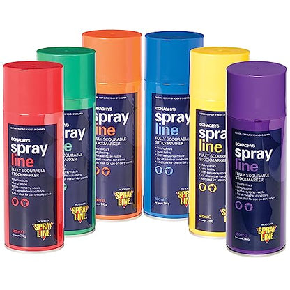 Sprayline Marking Paint for Sheep & Livestock (400mL - Red) - style: 400mL - Red