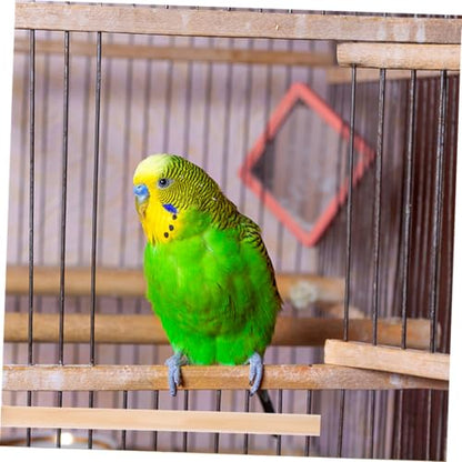 4pcs Natural Parrot Perch Comfortable Bird Perches for Parrots and Cockatiels Includes Easy Maintenance and Aesthetic Design for Bird Cages