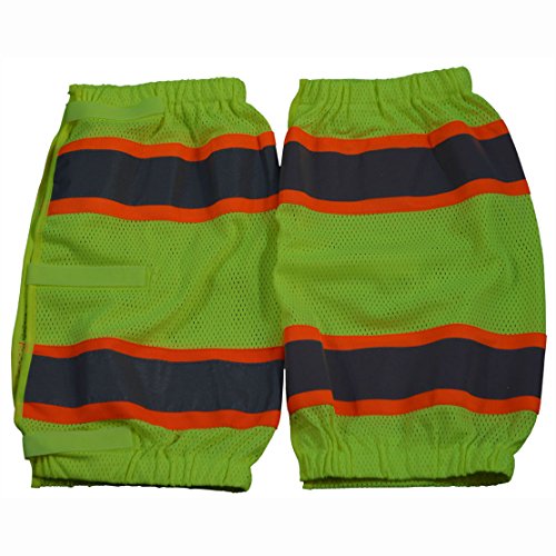 Petra Roc LMGO-CE Orange Binding Leg Gaiter, One Size, Lime/Black - color: Lime