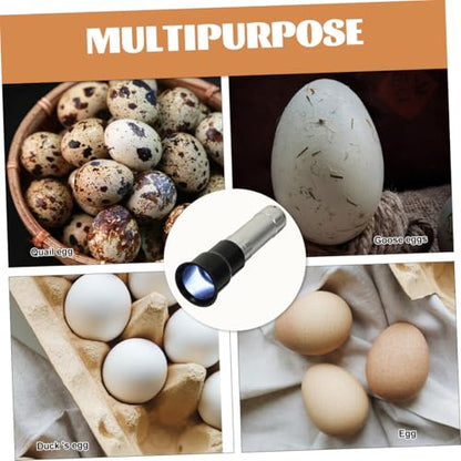 2pcs High-Grade Egg Candler Fast Safe Egg Incubator Light Easy to Use for Poultry Incubation