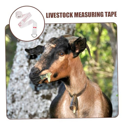 UPKOCH Weight Measuring Tape for Cattle Pigs Compact Portable Measuring Tool for Animal Body Measurements for Livestock Weight Assessment
