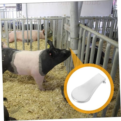 Sosoport Versatile Livestock Watering : Stainless Steel Auto Water Bowl for Cattle Sheep Pigs Effortless Use
