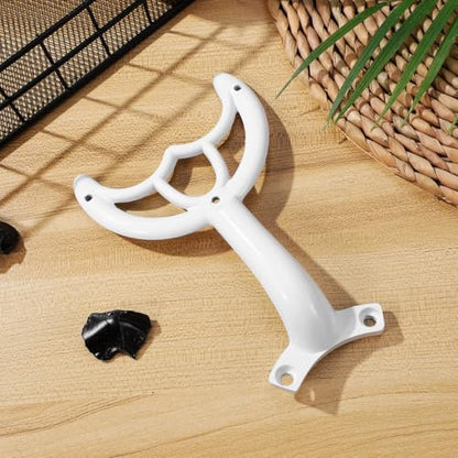 DOITOOL Replacement Ceiling Fan Blades Arms: White Finish Ceiling Fan Blades Arm Bracket for Replacing to Keep It Works Well