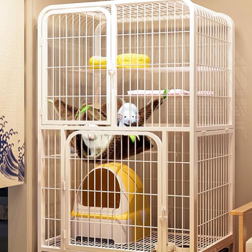 EAEDMY Ferret Rat Hammock Tunnel Toys Cage Accessories, Guinea Pig Hideout Tunnel, Warm Bed for Rat Ferret Guinea Pig Sleep Hide and Play (3.Hammock) - color: 3.Hammock