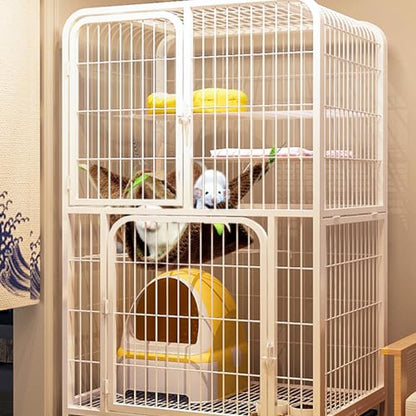 EAEDMY Ferret Rat Hammock Tunnel Toys Cage Accessories, Guinea Pig Hideout Tunnel, Warm Bed for Rat Ferret Guinea Pig Sleep Hide and Play (3.Hammock) - color: 3.Hammock
