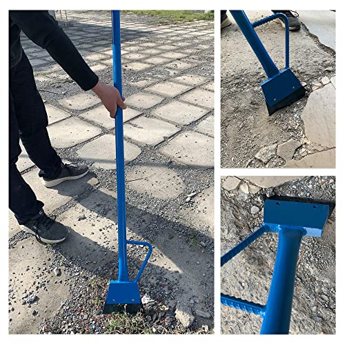 Professional 7” long Handle Scraper Roof Remover Heavy Duty Removing Tool Flooring Removal Tool Sturdy Ice Cleaning Shovel