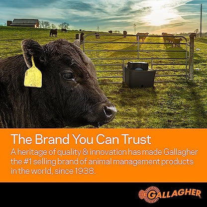 GALLAGHER NORTH AMERICA Electric High Visibility Spring Gate