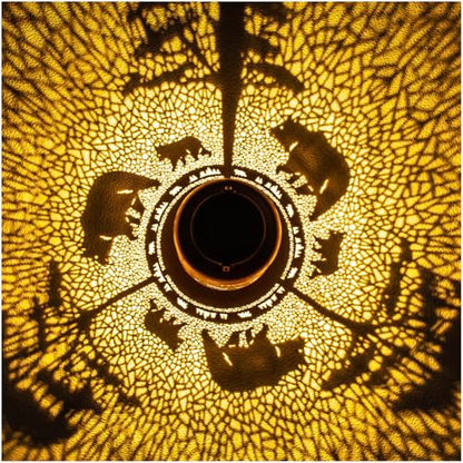 Bear Solar Lanterns Outdoor Waterproof,Hanging Solar Lights Bear Gifts for Women Men Metal LED Decorative Light for Yard,Patio,Lawn,Tabletop,Pathway,Landscape,Garden Decor - style: Bear