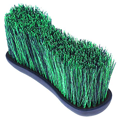 Horze Softgrip Long Bristle Dandy - Dark Blue - color: Dark Blue