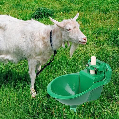 Sheep Water Dispenser, Automatic Drinker Cup for Farm Animals, Watering System for Goat, Dog, Cow