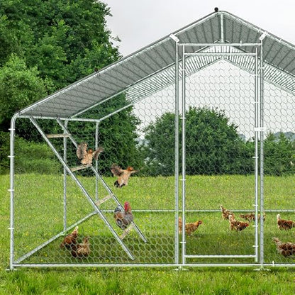 YUMEKA 55" Large Chicken Roosting Bars for Coop, Sturdy Metal Chicken Perch Ladder, Wood Roosting Stand for Hens & Roosters, Chicken Run Accessories & Toys for Backyard Poultry