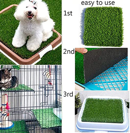 Hamiledyi 4 Pack Chicken Nesting Pads-12×12x 1.2,Washable Thicken Artificia Grass Nesting Box Liners Reusable Laying Eggs Turf Mats for Chickens Coop Pet Outdoor Indoor - size: 4 Pcs Green