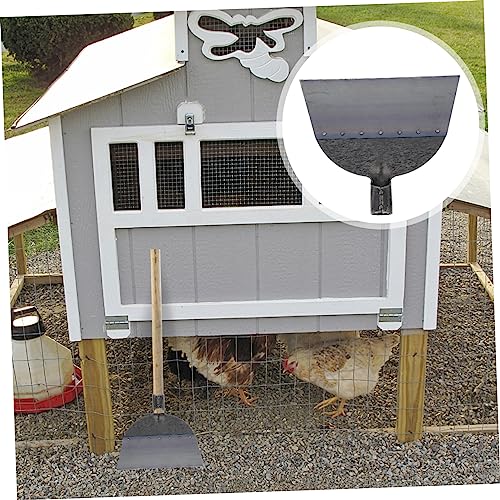 Totority Pig Manure Chicken Manure Shovel Long Handle Scoop Shovel Replacement Head for Home Use