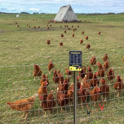 Electric Fence Wire Connect The Energizer and Electric Fence Charger Solar Fence Charger Solar Powered Electric Fence, Solar Electric Fence (6FT Wire) - style: 6FT Wire