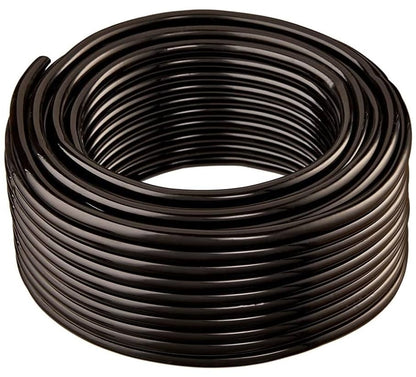 5ft of 3/8" Black UV Resistant Tubing Hose for Chicken Quail Rabbit Automatic Waterer Drinker Cups & Nipples