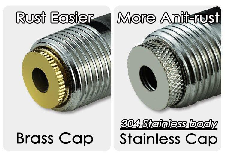 Beduan 304 Stainless Steel 1/2 Male Pig Nipple Waterer for Barrel Kit Feeder Automatic Water Drinker Durable Antirust (Pack of 5)