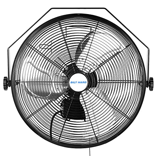 BILT HARD 5400 CFM 20 in. Outdoor Wall Mount Fan, 3-Speed Waterproof Wall Fan Industrial Grade High Velocity Outdoor Fans for Patio, Commercial, Garage, and Gazebo Use- UL Listed - size: 20 inch