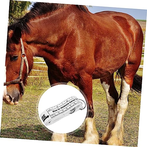 VICASKY Horse Tape Measure 8.2ft Professional Measure Tape Large Markings for Easy Reading Horse Height and Weight Measurement