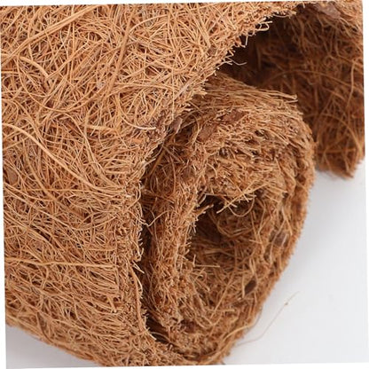 UKCOCO 4pcs Washable Chicken Nesting Pads Soft Nonslip Nesting Box Liners for Chicken Coop Reusable Laying Mats Natural Coconut Pads for Hens