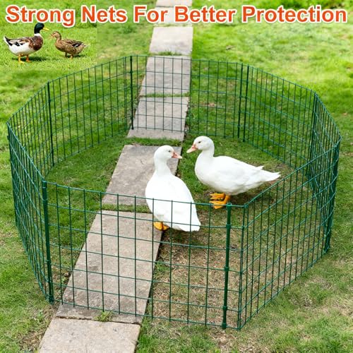 Wire Mesh Roll for Poultry Cages 36IN x50FT- Heavy Duty Fencing Net for Farm Garden Animal Plant Protection, Chicken Wire Fence, Easy to Install Fencing for Rabbits, Birds, Vegetables (Green) - color: Green