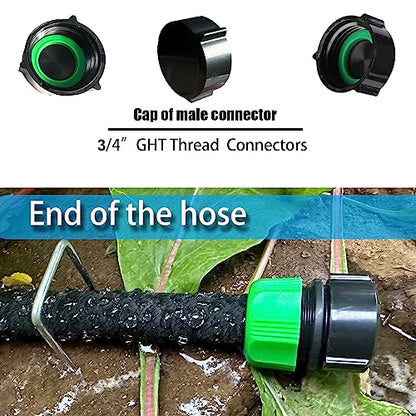 AMRITA Fittings for 1/2" Garden Soaker Hose, Female/Male Connector&Valves&Straight Connectors.(Fittings) - color: Fittings