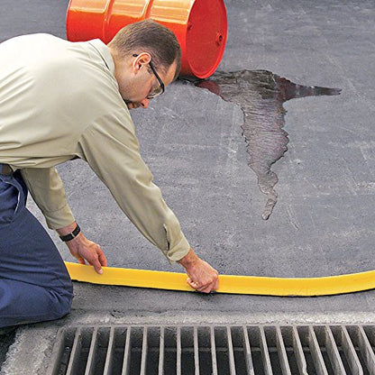 PIG Spill Barrier Dike - 10'L x 2"W x 2.25"H Section - PLR230
