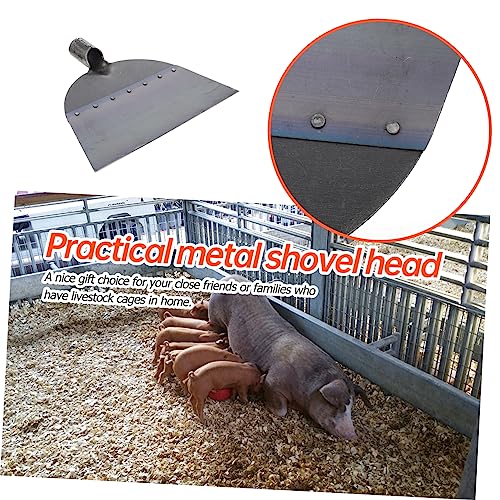 KESYOO 1pc Multifunctional Livestock Cage Shovel for Pig Manure and Chicken Excrement Lightweight Tool for Farm Cleaning Handle for Weeding and Spading - size: 30X27X2.5cm