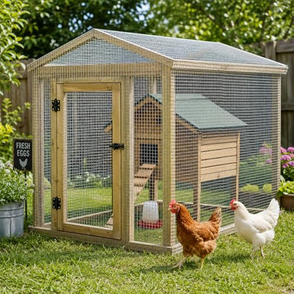 Cieex Hardware Cloth, 1/2inch 23Ga 16in x 50ft Chicken Wire Fencing, Galvanized Welded Chicken Wire Mesh for Chicken Coop Poultry Netting Garden, Predator Proof Chicken Wire Fence Roll
