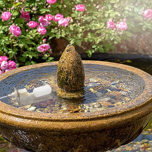 Water Fountain Auto Fill System, Autofill Water Level Kits Pond Auto Fill Float Valve with Adjustable Arm for Outdoor Fountains Ponds Pool Water Tank Garden