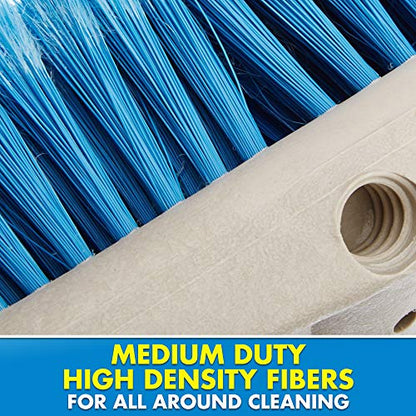 Star brite Medium Wash Brush (Blue), 8-Inch (Pack of 6) - color: Blue, size: Standard 8" Brush (Pack of 6)
