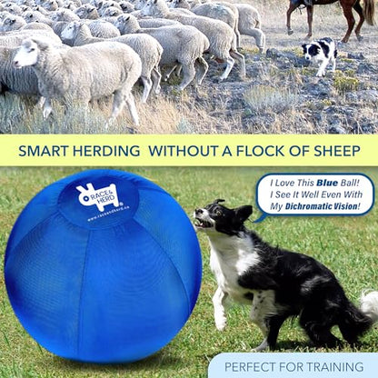 Race&Herd 25" Cover for Herding Ball for Dogs Large - Replacement Herd Balls for Dogs Toys Sleeve, Outer Layer Herding Ball for Australian Shepherd, Hearding Balls Cover Only - size: 25" Replacement Cover