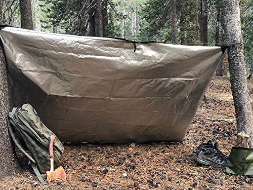 Arcturus Insulated Tarp, Reusable Heavy Duty Thermal Survival Blanket – 60x82in, Reflects 90% Body Heat, Waterproof, Windproof, 3-Layer Design, Reinforced Grommets, Orange - color: Orange