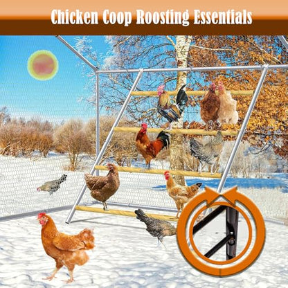 Chicken Roosting Perch,Chicken House ramp, Chicken Ladder, cat Climbing Frame, Bird Training Frame, Chicken Climbing Frame, Chicken Ramp,Chicken Ladder for Coop Henhouse, Chicken Habitat Frame.