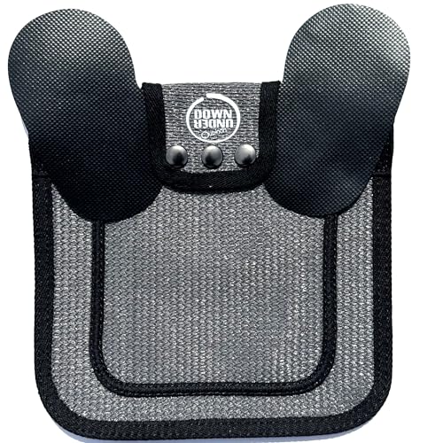 DOWN UNDER OUTDOORS Chicken Saddle with Adjustable Straps for Medium and Large Hens, Chicken Apron, Poultry Saver, Pet Supplies, Including Shoulder Cover (Grey Mesh) - color: Grey Mesh