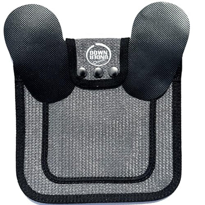 DOWN UNDER OUTDOORS Chicken Saddle with Adjustable Straps for Medium and Large Hens, Chicken Apron, Poultry Saver, Pet Supplies, Including Shoulder Cover (Grey Mesh) - color: Grey Mesh