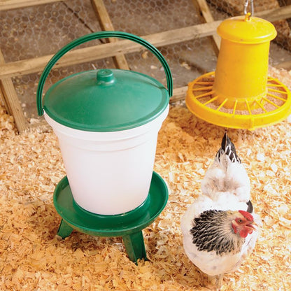 Premier 1 Quick Clean Bucket Waterer for Chickens & Poultry - 5 Gallon (with Legs) - size: With Legs