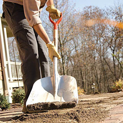 A.M. Leonard Aluminum Scoop Shovel