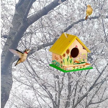 Parakeet Nest Warm Box, Bird Breeding Box, Parrot Wood House Nesting Box, Parrotlets Budgie Mating Box, Aviary Cage Box for Lovebirds, Cockatiel, with Birds Stand Perch (6 Inch) - size: 6 Inch