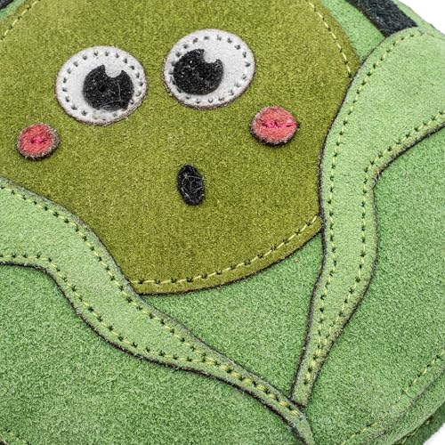 Fuzzl Eco Leather Super Sprout Natural and Tough Dog Toys - Long Lasting Chew Toys for Aggressive Chewers - Strong Dog Toy for Dogs and Puppy - style: Leather Sprout