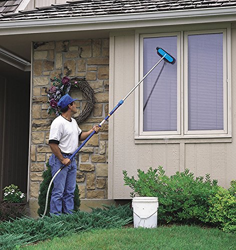 Mr. LongArm 0405 Soft Flow-Thru Brush Blue - color: Blue