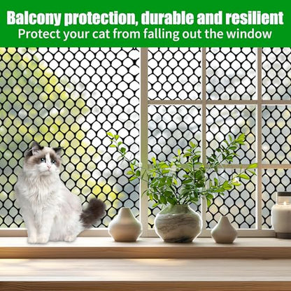 Black Plastic Chicken Wire mesh 15.7IN x 33FT,Plastic Chicken Wire Fencing,Poultry Netting,Plastic mesh for Garden,Balcony Fence,Chicken Wire Frame for Crafts, Floral Mesh.with 100 Ties - color: 33ft Black