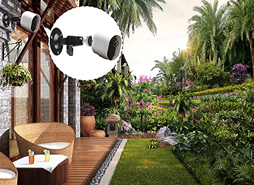 Camera Bracket Mount 3 Pcs Security Wall Mount for Oculus Sensor Arlo, Arlo Pro,Metal Security Camera Bracket Outdoor Indoor Oculus Rift Mount Bracket 360° Rotation 1/4" Screw Camera Wall Mounts