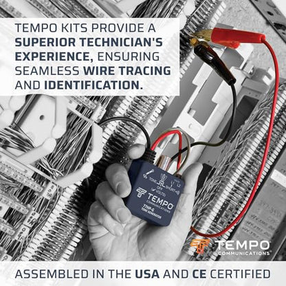 TEMPO Communications 701K-G Wire Tracer Electrical, Tone Generator and Probe Kit (701K Cable Toner)