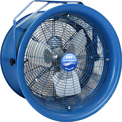 Patterson Fan H18A High Velocity Fan, Yoke Mount,1 PH 115/220v - size: 24" Diameter, style: Yoke Mount