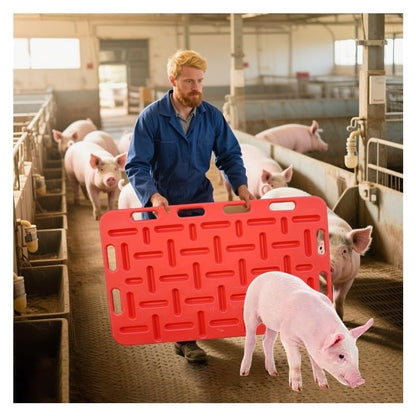 Portable Livestock Sorting Panel - Sturdy and Lightweight Animal Guide for Pigs, Cattle, Sheep, and Goats(97x76cm) - size: 97x76cm
