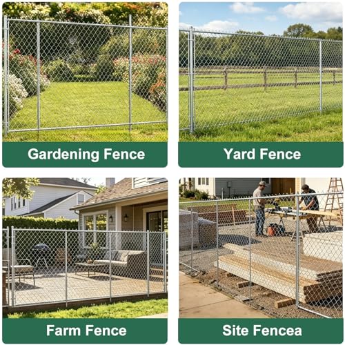 39.4in x 100ft Plastic Garden Fence Roll, 280g Thickened Netting with Cable Ties, Temporary Poultry Fence for Chickens, Dogs, Vegetable Gardens & Backyard Lawn(Green) - color: Green